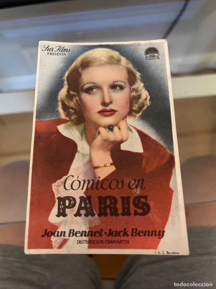 Cine: 2146 COMICOS EN PARIS SN PUBLICIDAD BUEN ESTADO