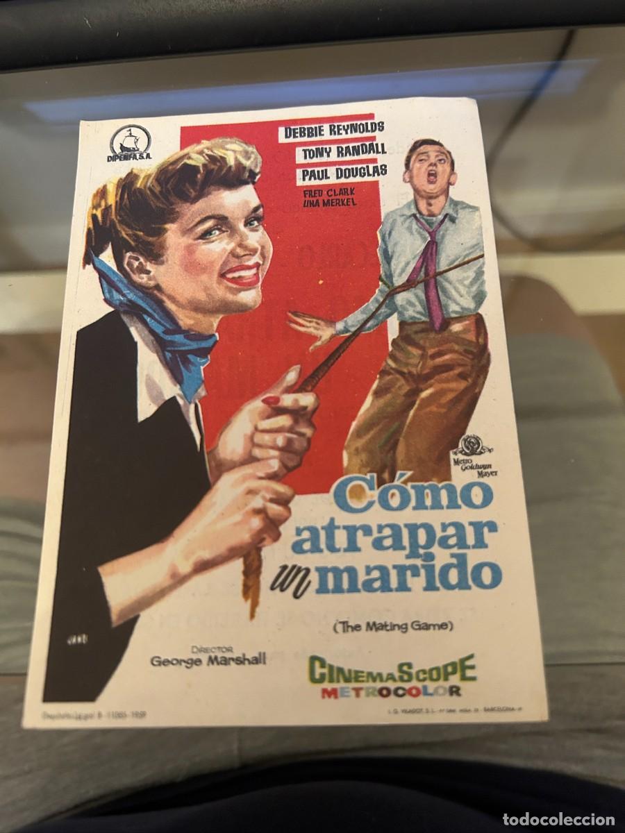 Cine: 2148 COMO ATRAPAR UN MARIDO CINES MONTECARLO NIZA Y ARISTOS BARCELONA CON PUBLICIDAD NUEVO