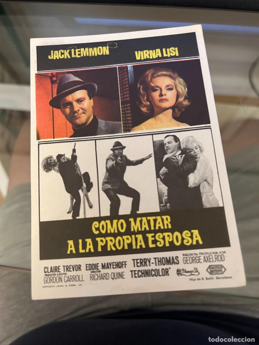 Cine: 2157 COMO MATAR A LA PROPIA ESPOSA SIN PUBLICIDAD NUEVO