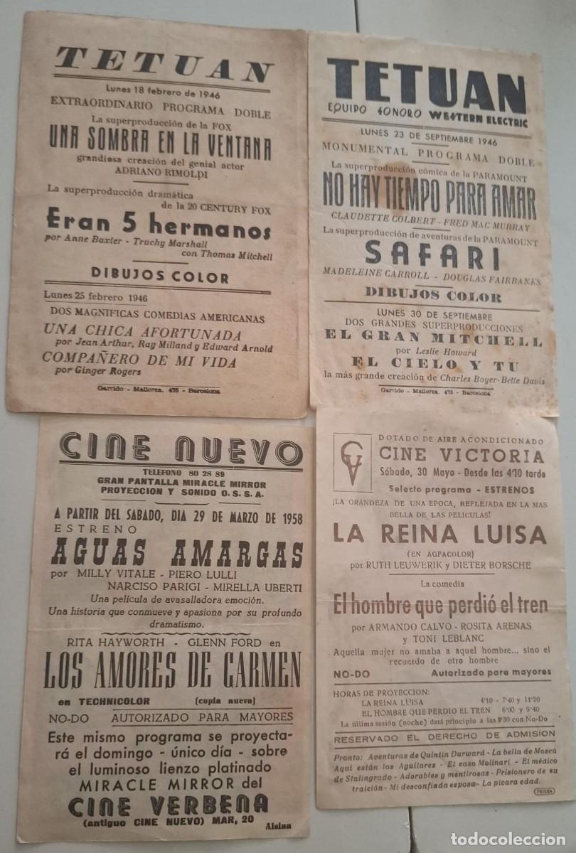 Cine: VARIOS - PROGRAMAS DE CINE - Foto 2