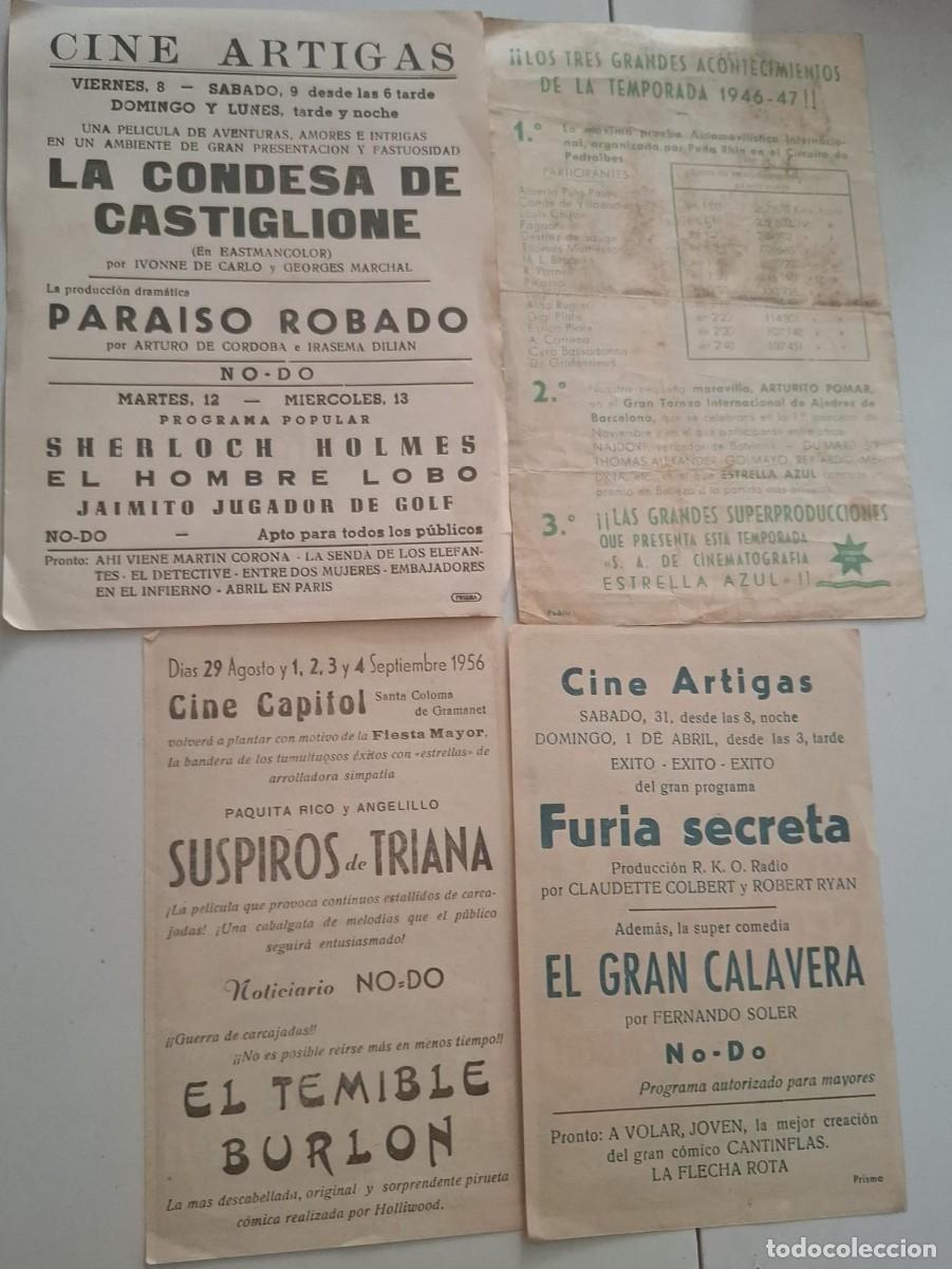 Cine: VARIOS - PROGRAMAS DE CINE - Foto 2