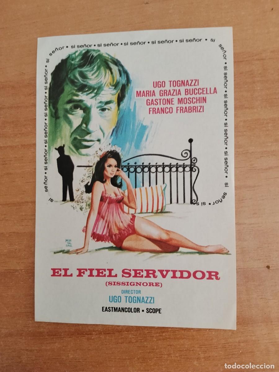 Cine: ROSA-PROGRAMA DE LA PELICULA --EL FIEL SERVIDOR - Foto 1