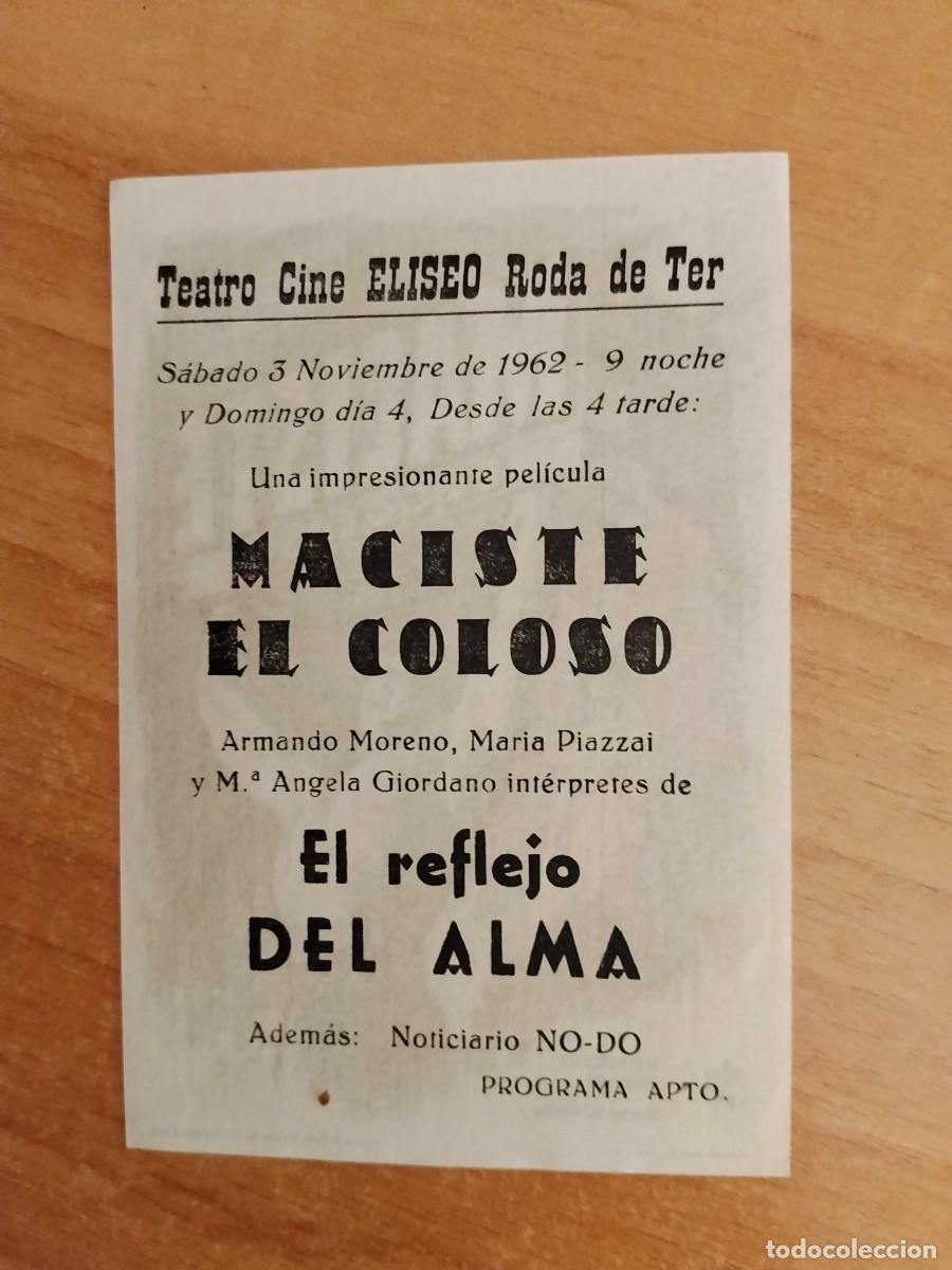 Cine: ROSA-PROGRAMA DE LA PELICULA --MACISTE ct - Foto 2