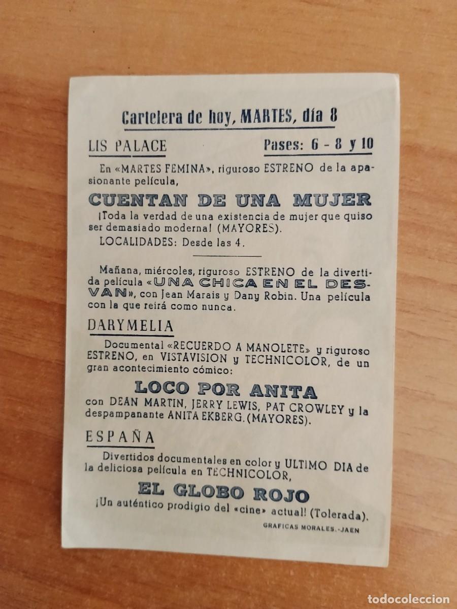 Cine: ROSA-PROGRAMA DE LA PELICULA --CUENTAN DE UNA MUJER ct - Foto 2