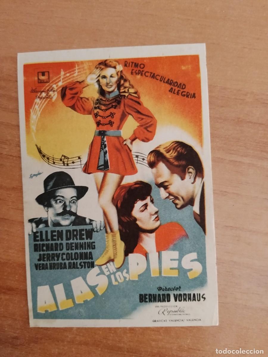 Cine: ROSA-PROGRAMA DE LA PELICULA --ALAS EN LOS PIES ct
