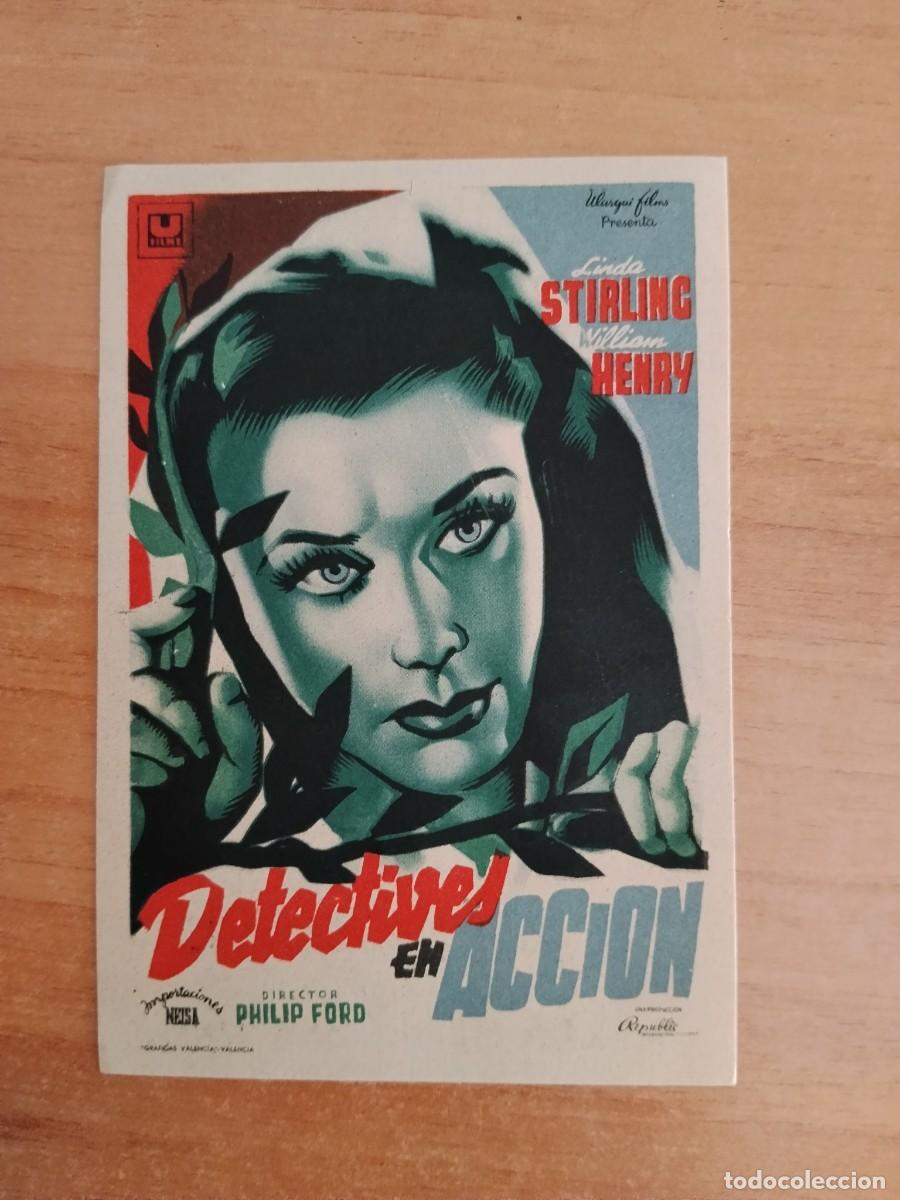 Cine: ROSA-PROGRAMA DE LA PELICULA --DETECTIVES EN ACCION ct - Foto 1