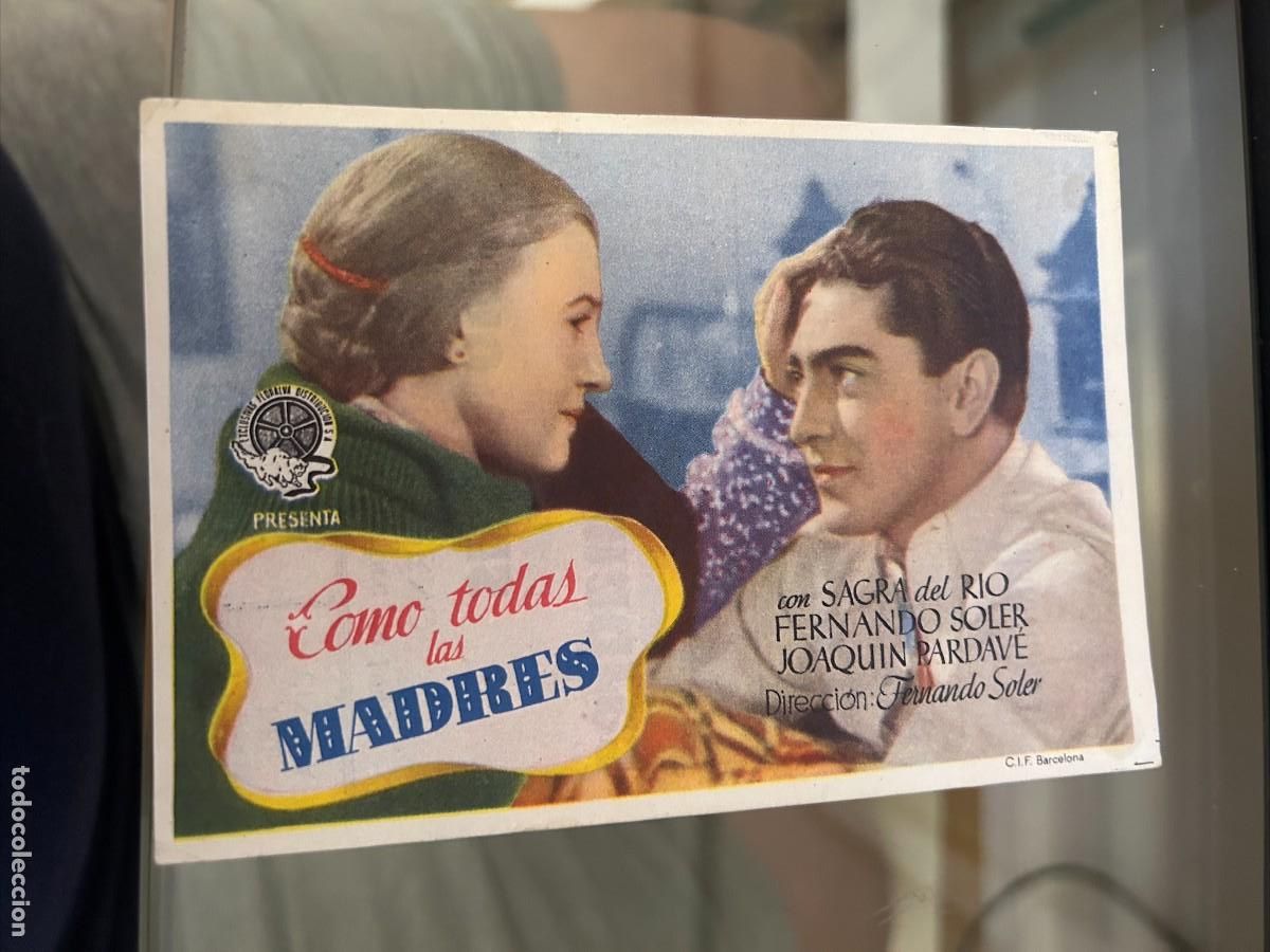 Cine: 2164 COMO TODAS LA MADRES CINE MARI LEON CON PUBLICIDAD BUEN ESTADO
