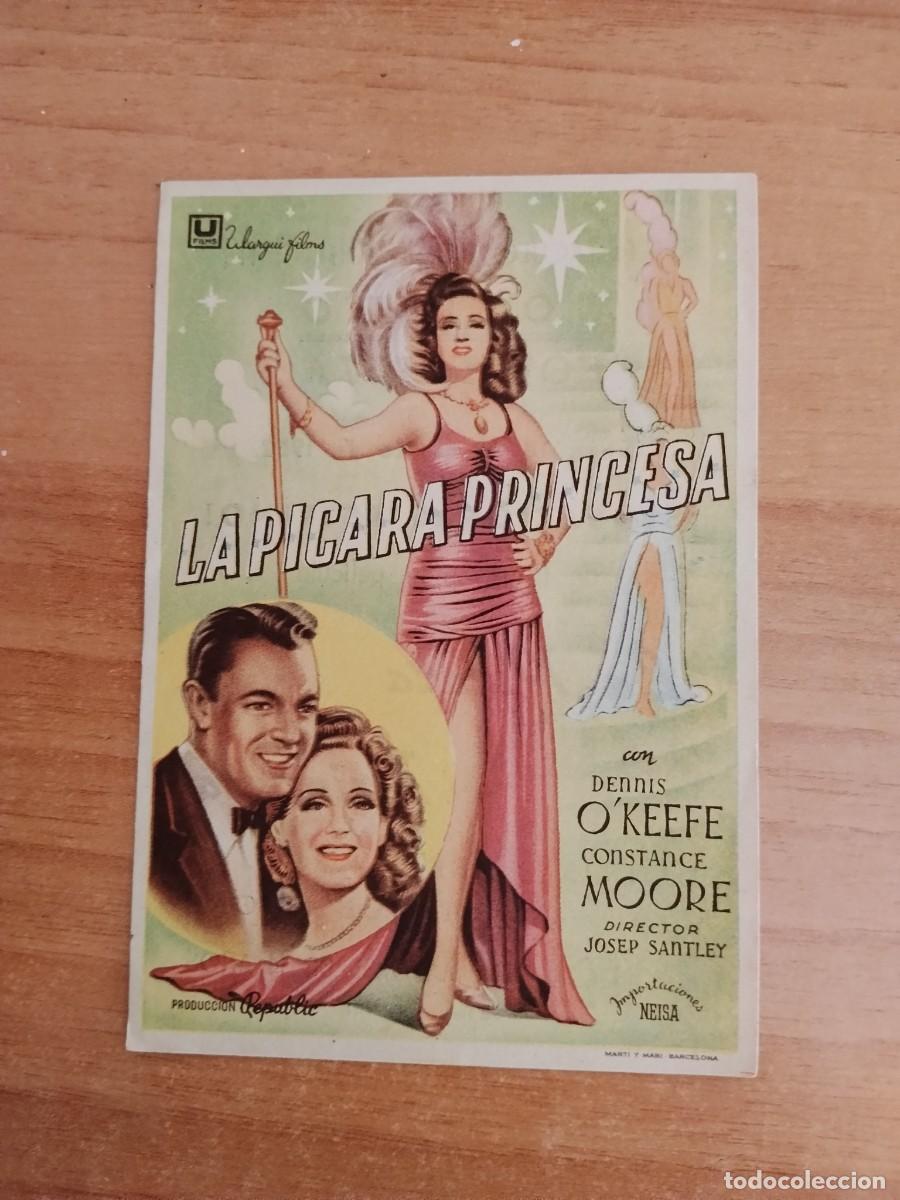Cine: ROSA-PROGRAMA DE LA PELICULA --LA PICARA PRINCESA ct