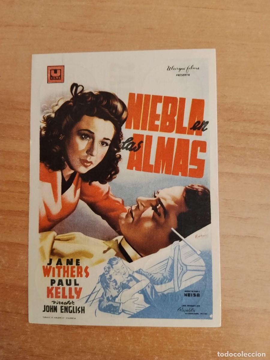 Cine: ROSA-PROGRAMA DE LA PELICULA --NIEBLA EN LAS ALMAS ct