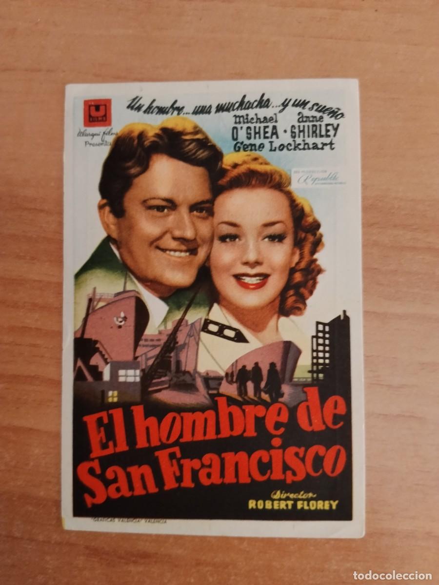Cine: ROSA-PROGRAMA DE LA PELICULA --EL HOMBRE DE SAN FRANCISCO ct