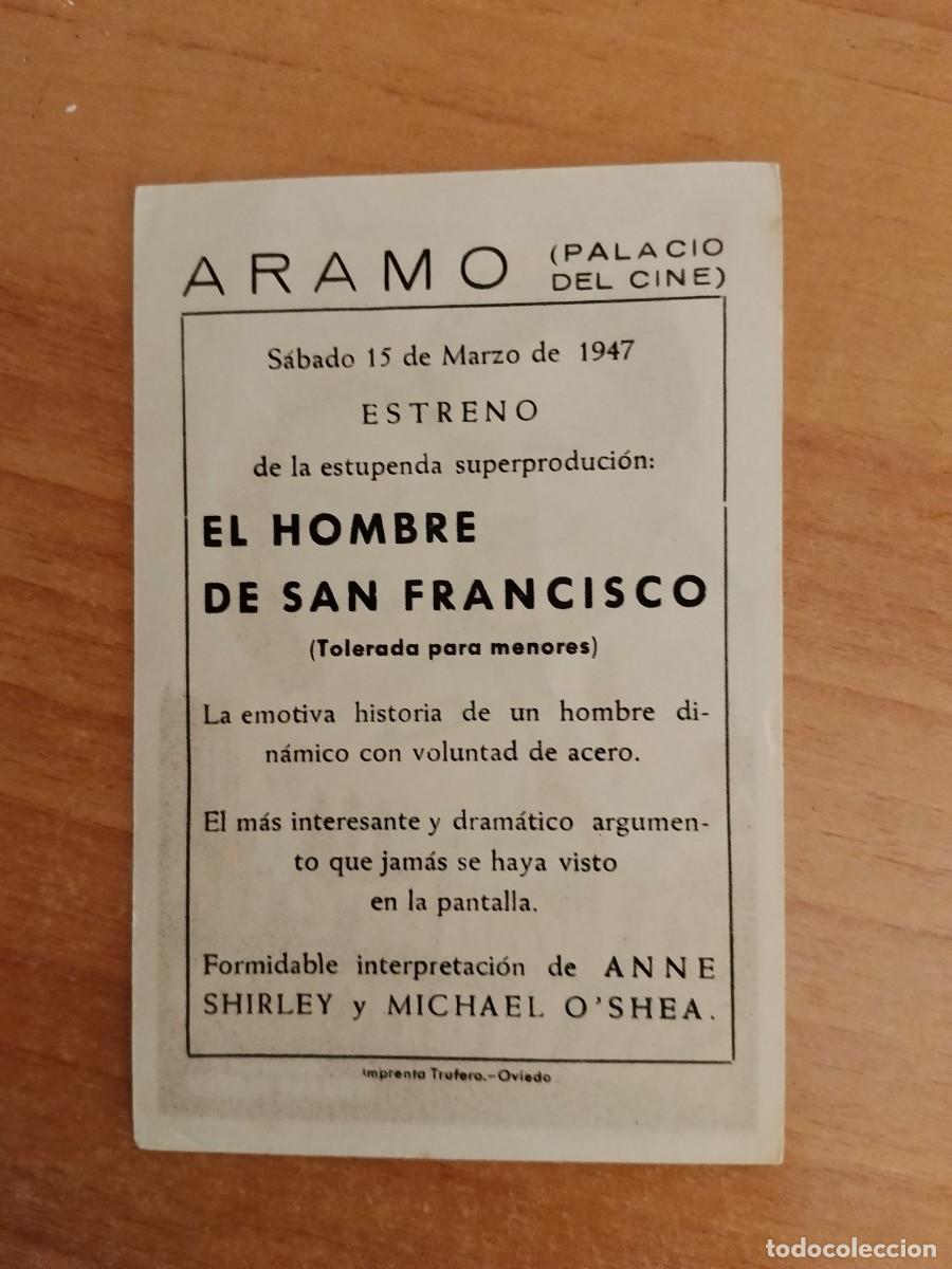 Cine: ROSA-PROGRAMA DE LA PELICULA --EL HOMBRE DE SAN FRANCISCO ct - Foto 2
