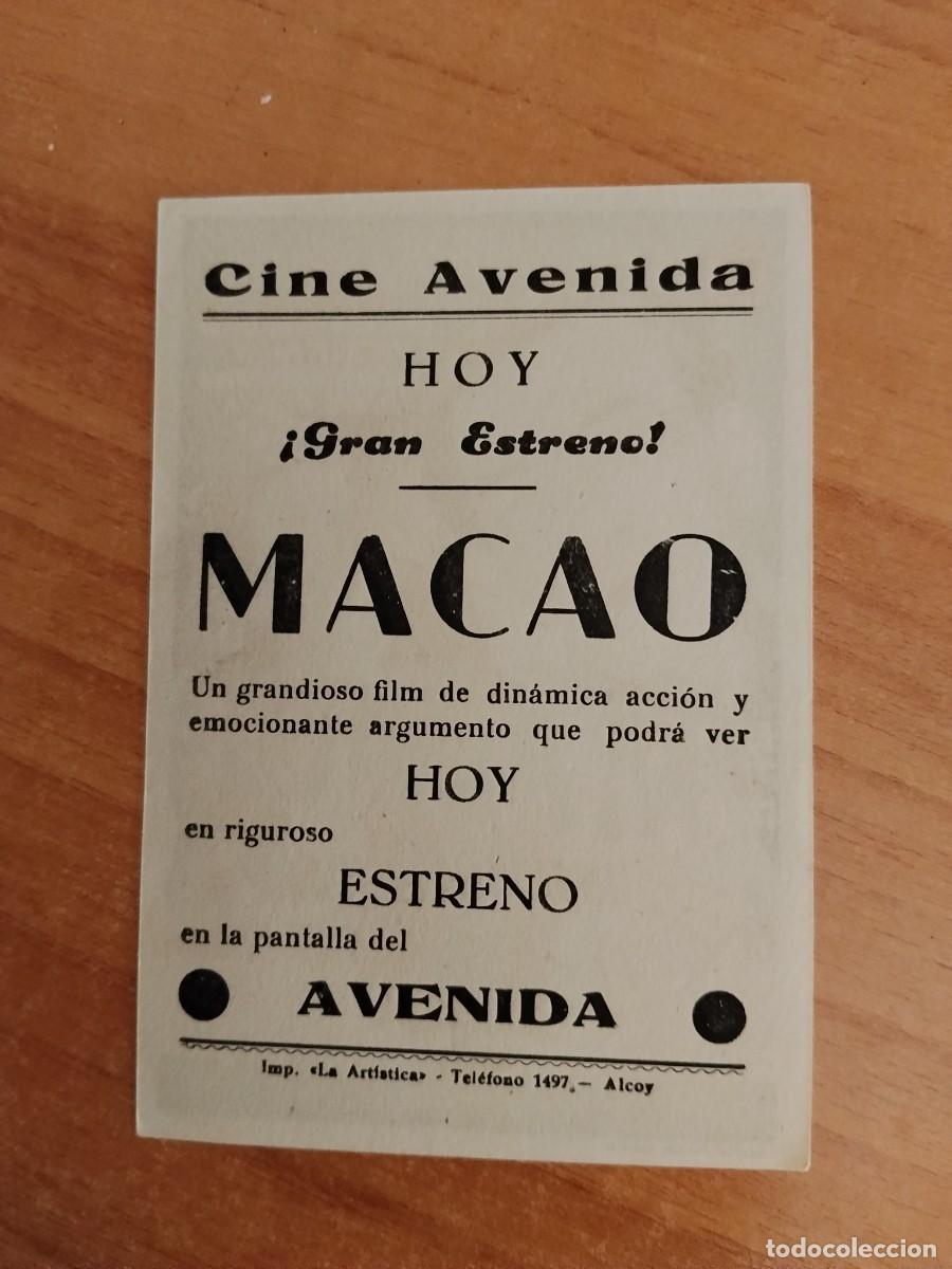 Cine: ROSA-PROGRAMA DE LA PELICULA --MACAO ct - Foto 2