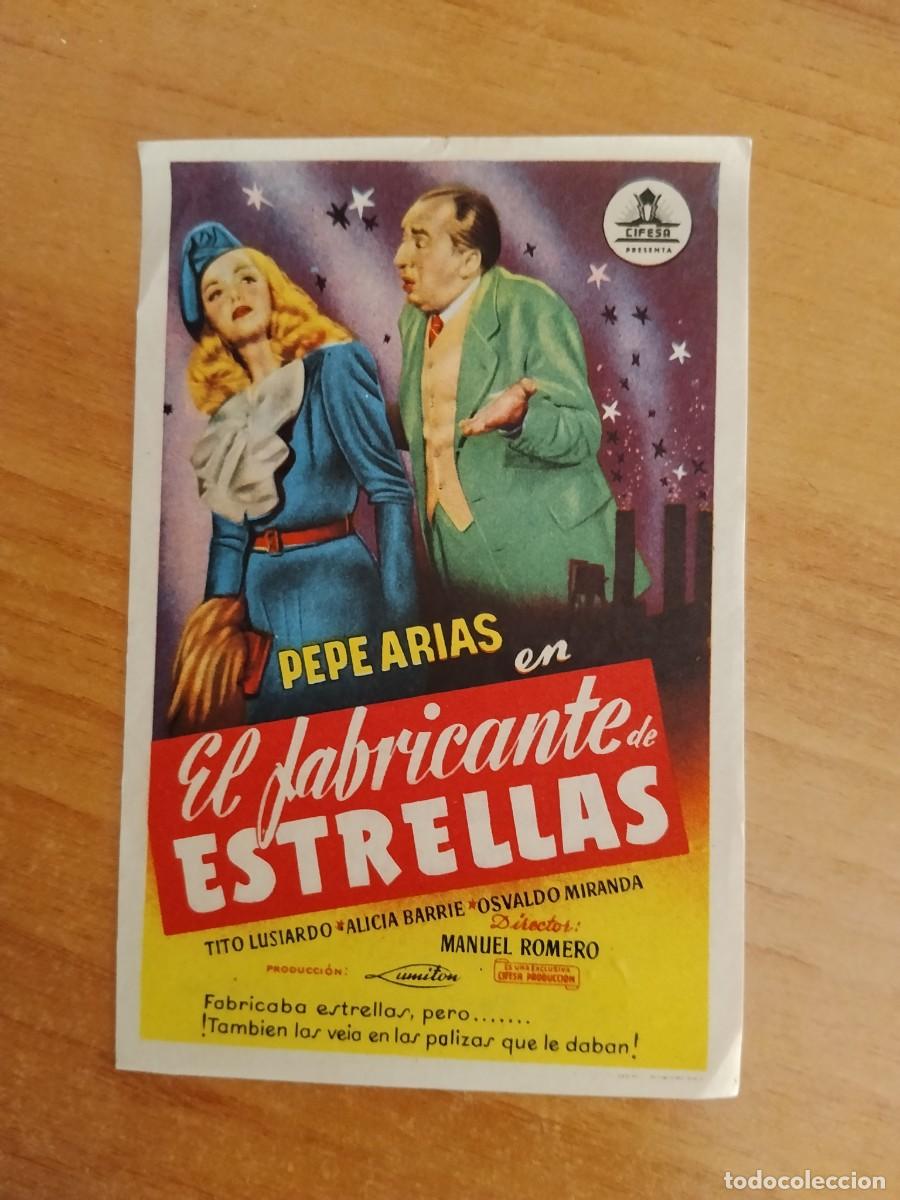 Cine: ROSA-PROGRAMA DE LA PELICULA --EL FABRICANTE DE ESTRELLAS