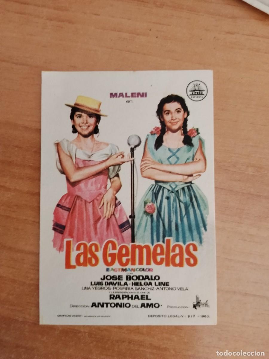 Cine: ROSA-PROGRAMA DE LA PELICULA --LAS GEMELAS - Foto 1