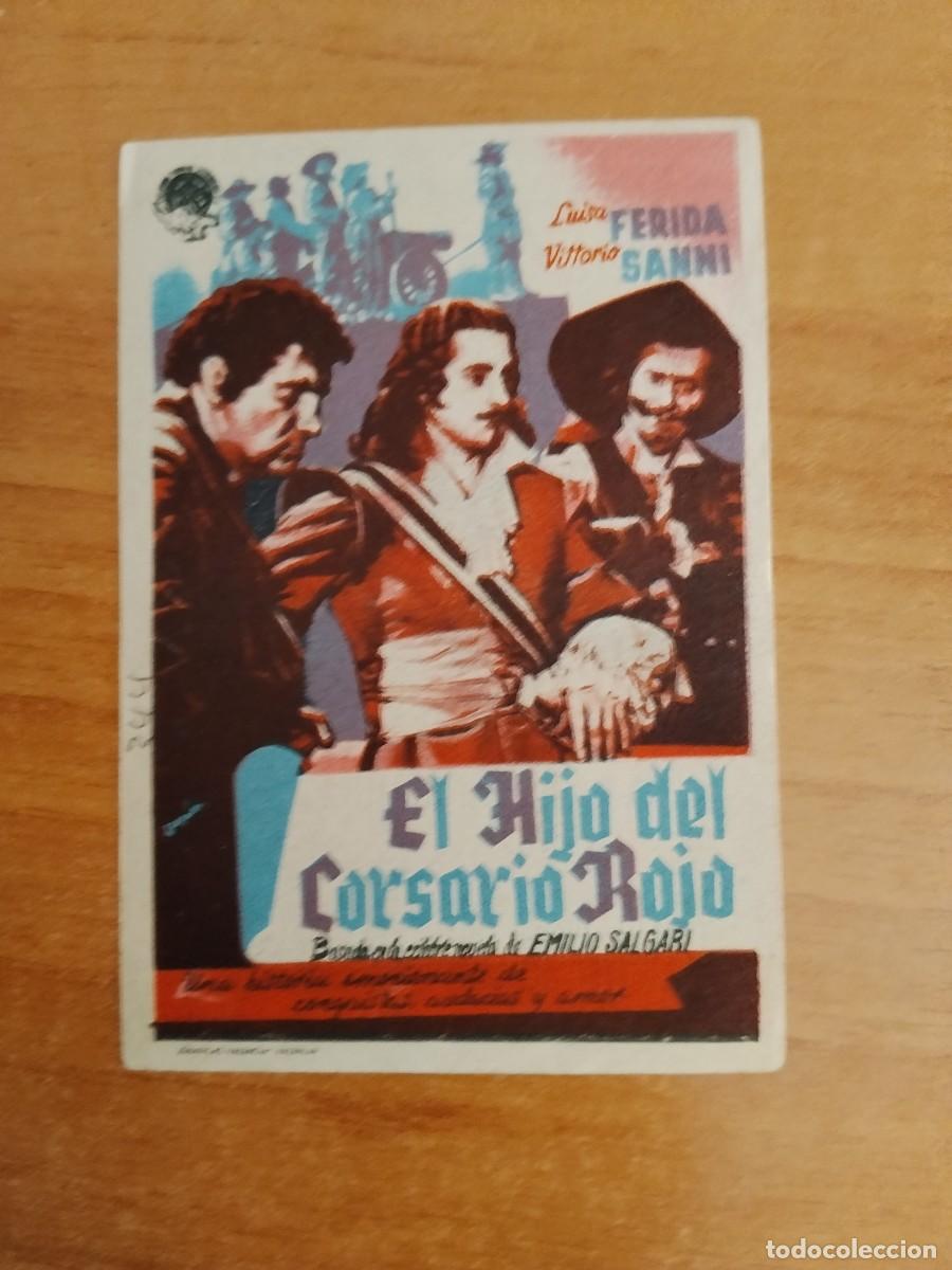 Cine: ROSA-PROGRAMA DE LA PELICULA --EL HIJO DEL CORSARIO ROJO ct