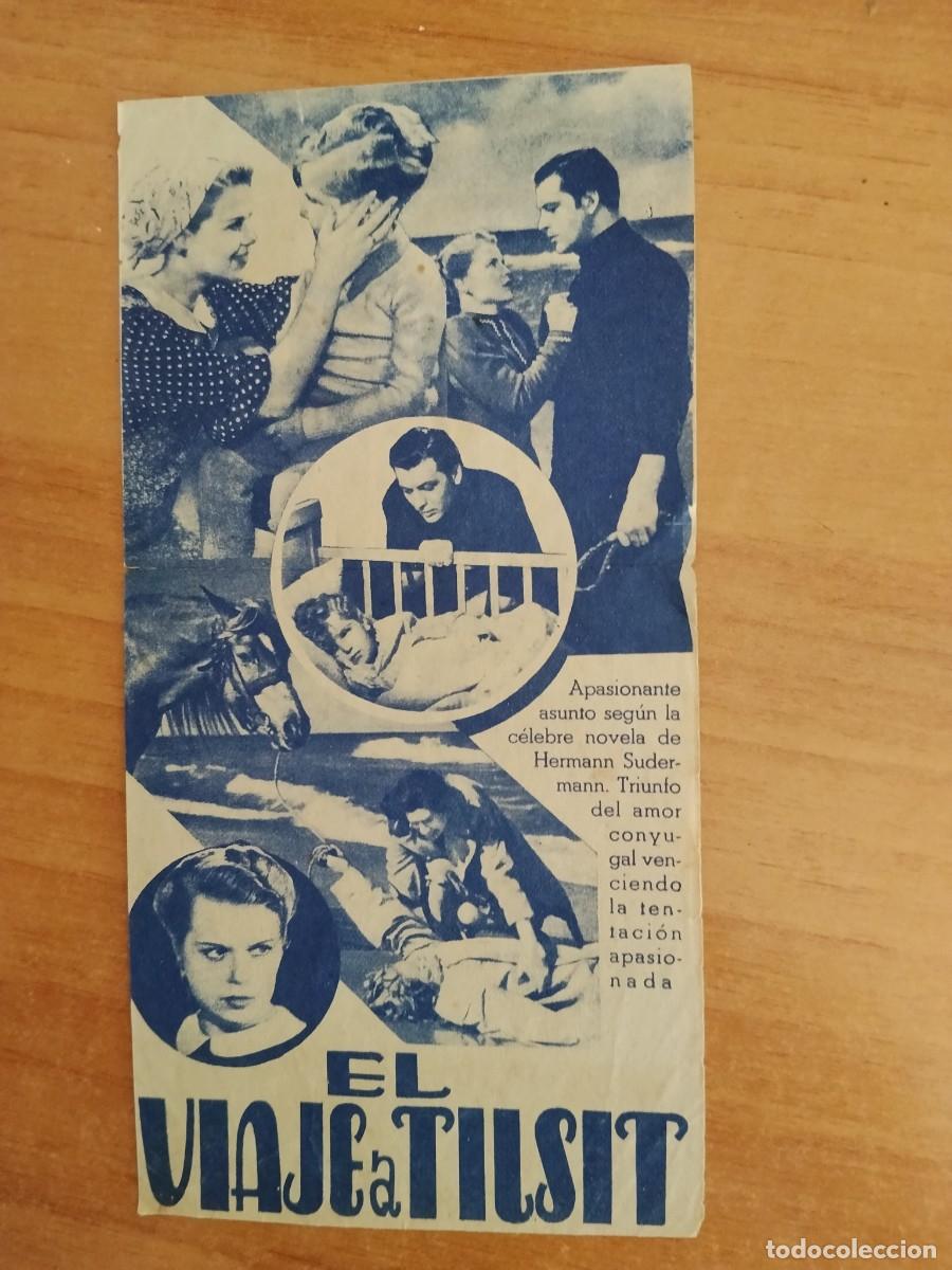 Cine: TURQ-PROGRAMA DE LA PELICULA --EL VIAJE AL TILSIT - Foto 2