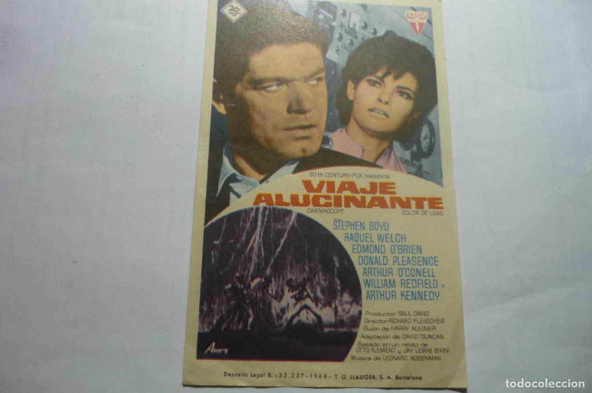 Cine: programa viaje alucinnte.-&iexcl;&iexcl;sello cine casal vilarrodona&iexcl;&iexcl;&iexcl;1967