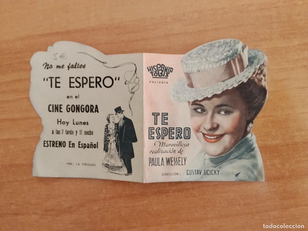 Cine: TURQ-PROGRAMA DE LA PELICULA --TE ESPERO