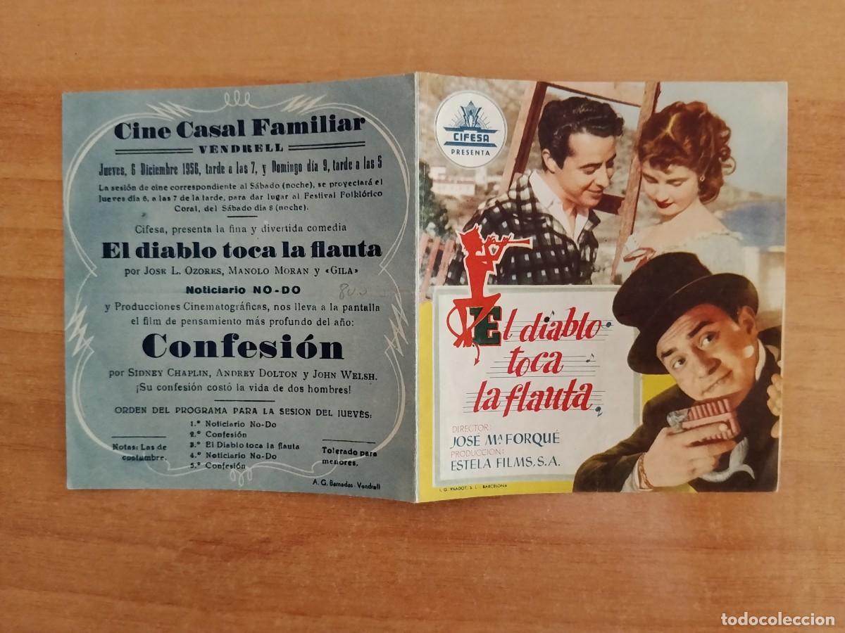 Cine: TURQ-PROGRAMA DE LA PELICULA --EL DIABLO TOCA LA FLAUTA