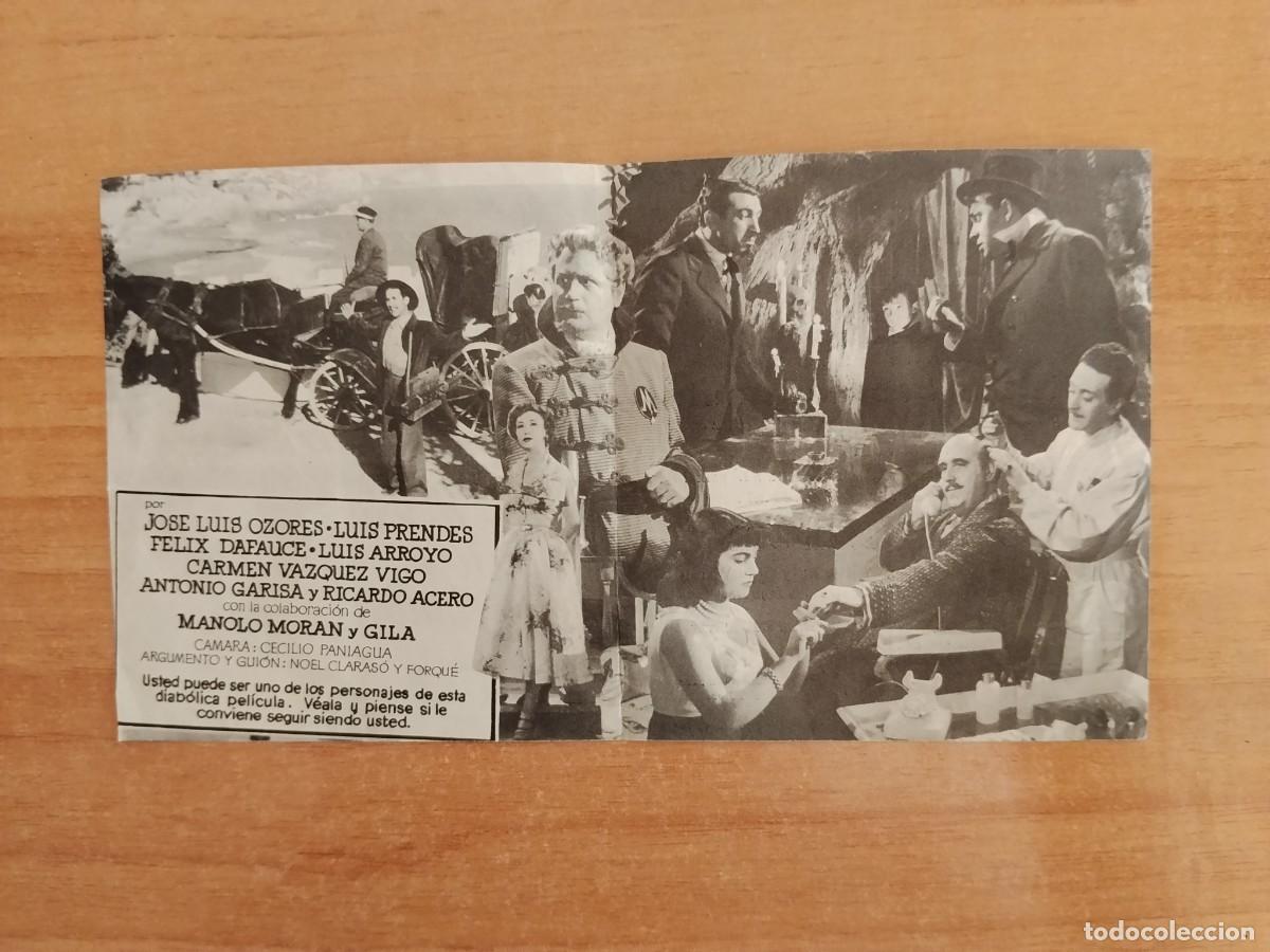 Cine: TURQ-PROGRAMA DE LA PELICULA --EL DIABLO TOCA LA FLAUTA - Foto 2