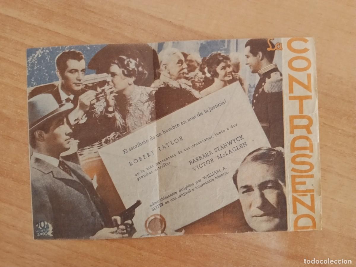 Cine: TURQ-PROGRAMA DE LA PELICULA --LA CONTRASE&Ntilde;A - Foto 3