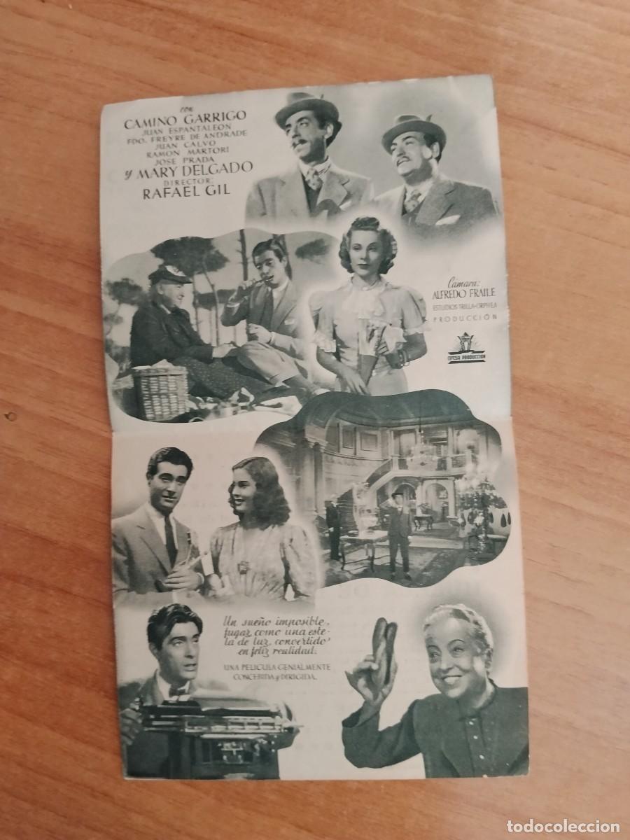 Cine: TURQ-PROGRAMA DE LA PELICULA --HUELLA DE LUZ - Foto 2