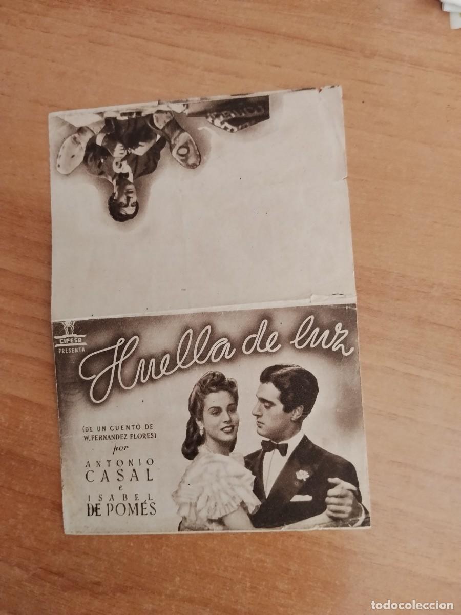 Cine: TURQ-PROGRAMA DE LA PELICULA --HUELLA DE LUZ - Foto 1