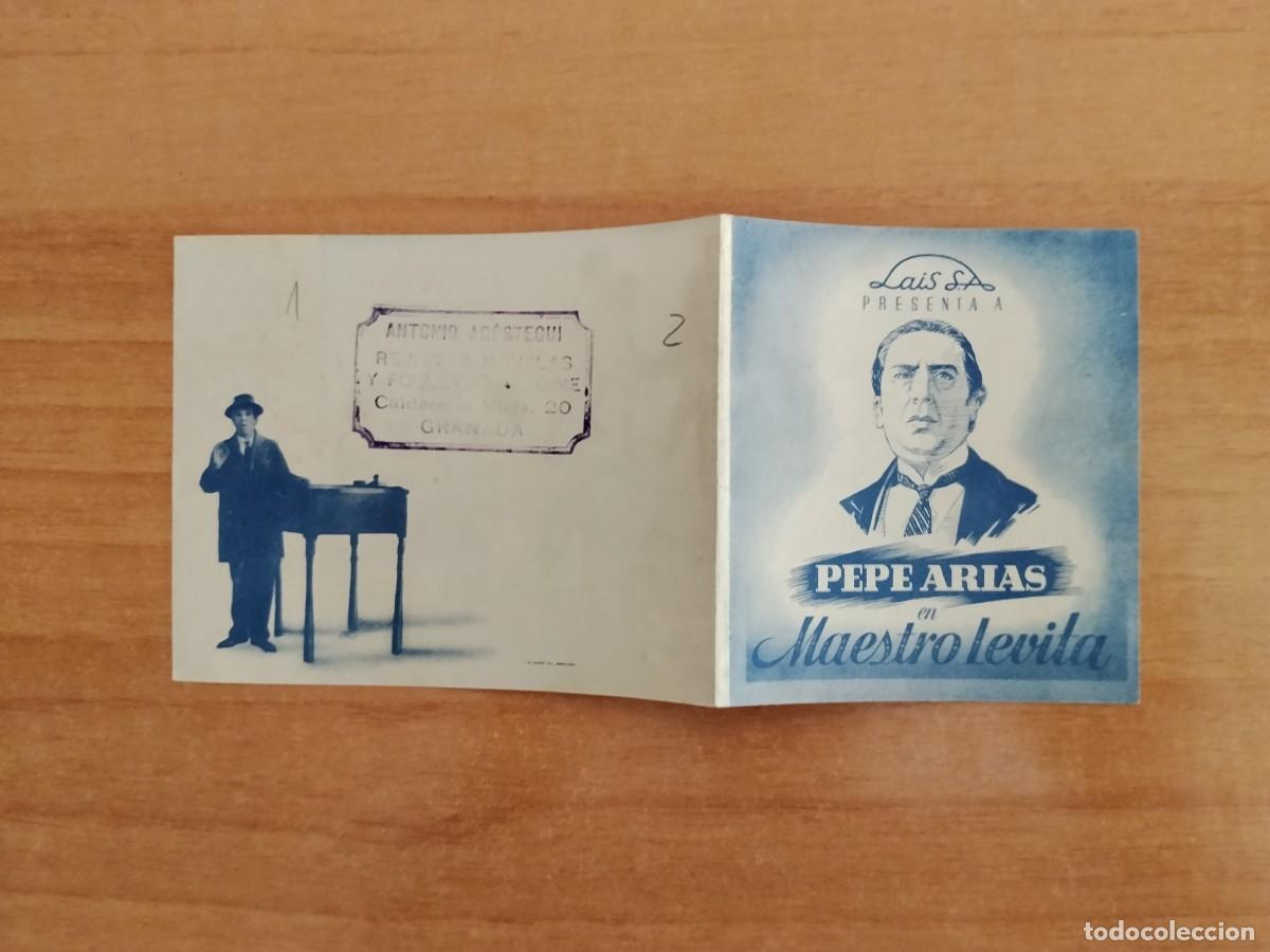 Cine: TURQ-PROGRAMA DE LA PELICULA --MAESTRO LEVITA - Foto 1