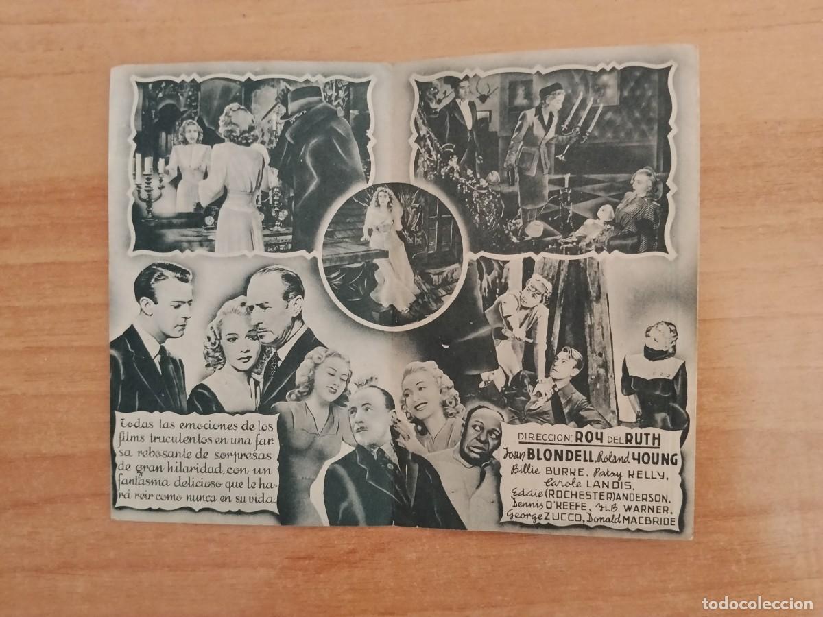 Cine: TURQ-PROGRAMA DE LA PELICULA --LA MUJER FANTASMA - Foto 2