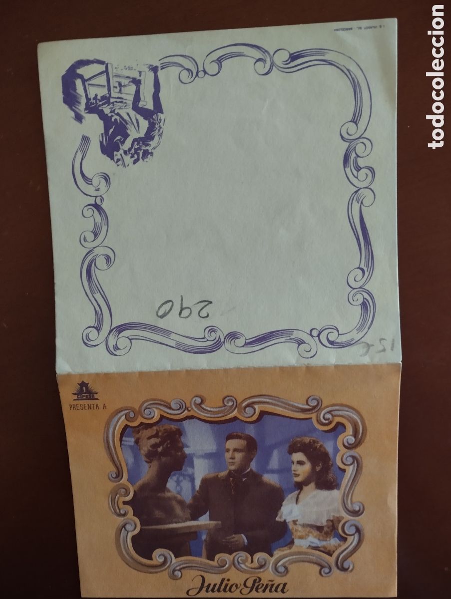 Cine: Folleto Programa de cine DOBLE - LA VIDA EN TUS MANOS