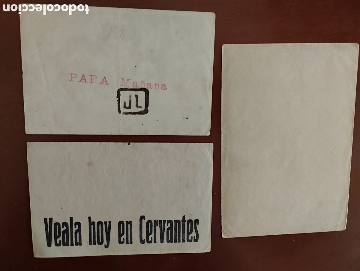 Cine: 3 Folletos Programas de cine - Foto 2