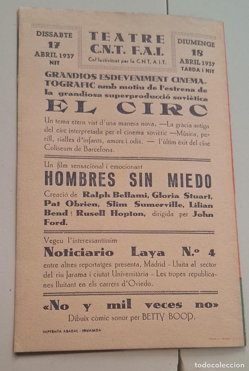 Cine: EL CIRC - PROGRAMA DE CINE - Foto 3