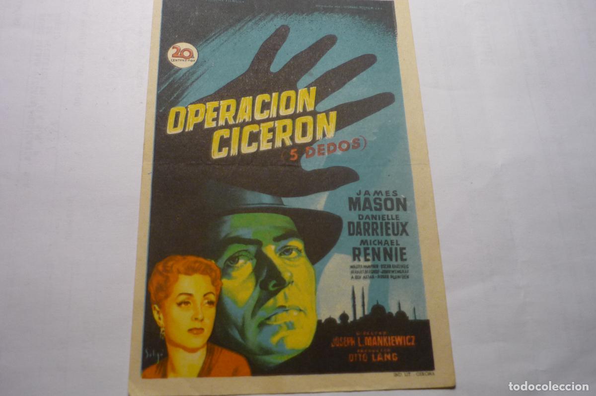 Cine: programa operacion ciceron,.james mason
