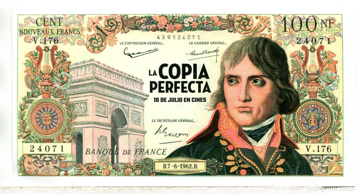 Cine: LA COPIA PERFECTA, con Reda Kateb. BILLETE.