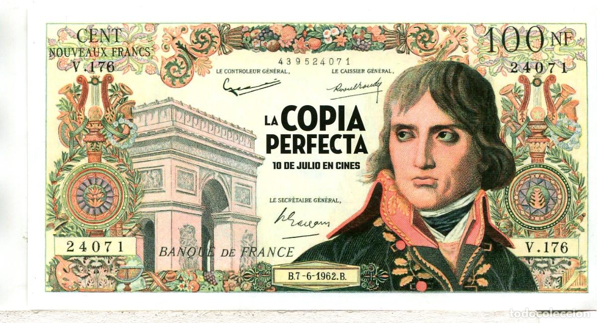 Cine: LA COPIA PERFECTA, con Reda Kateb. BILLETE. - Foto 2