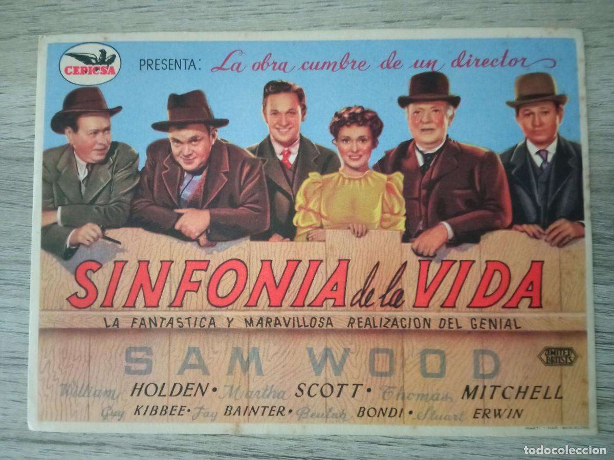 Cine: SINFONIA DE LA VIDA, WILLIAM HOLDEN - Foto 1