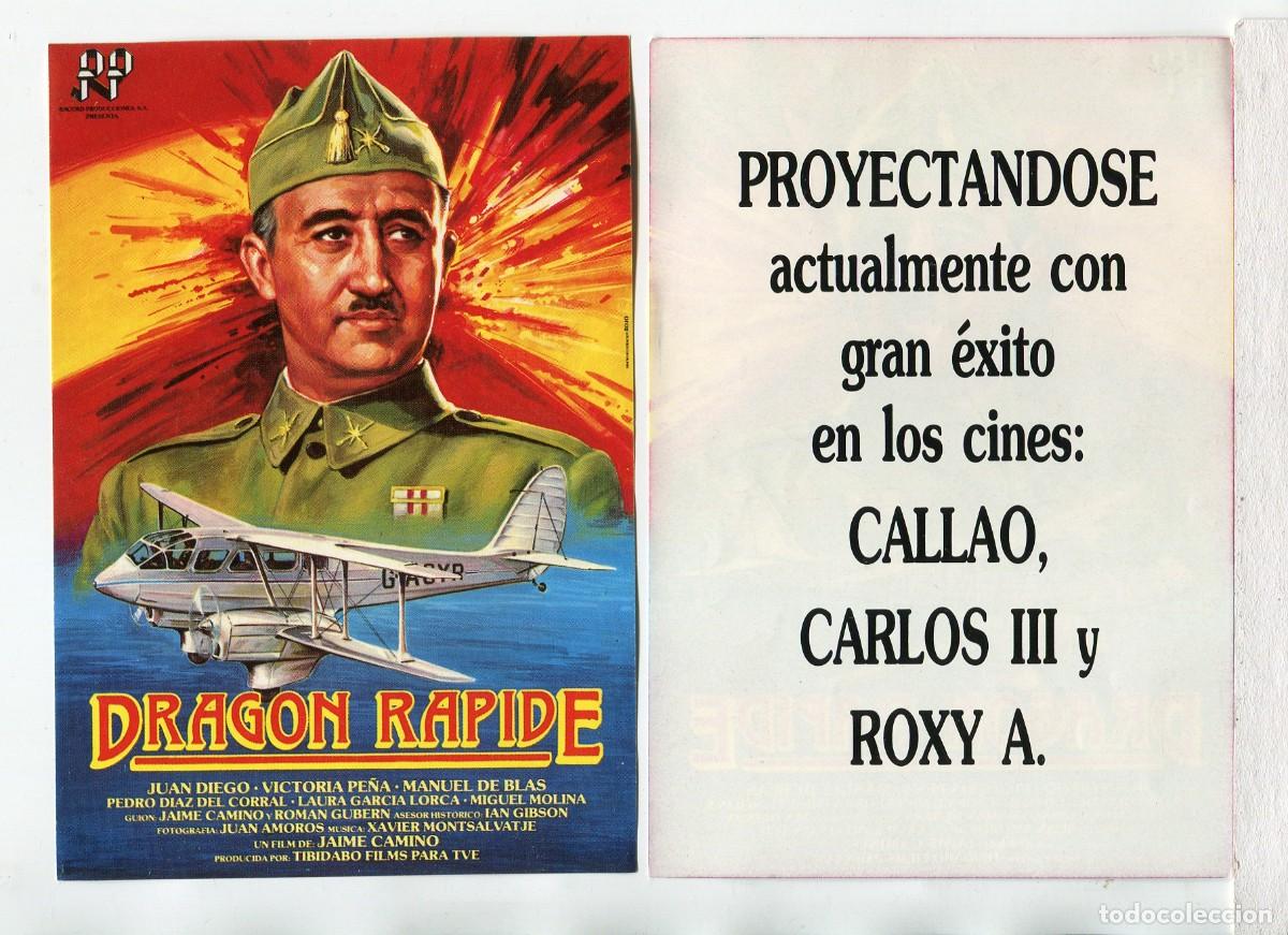 Cine: DRAG&Oacute;N RAPIDE, con Juan Diego. - Foto 1