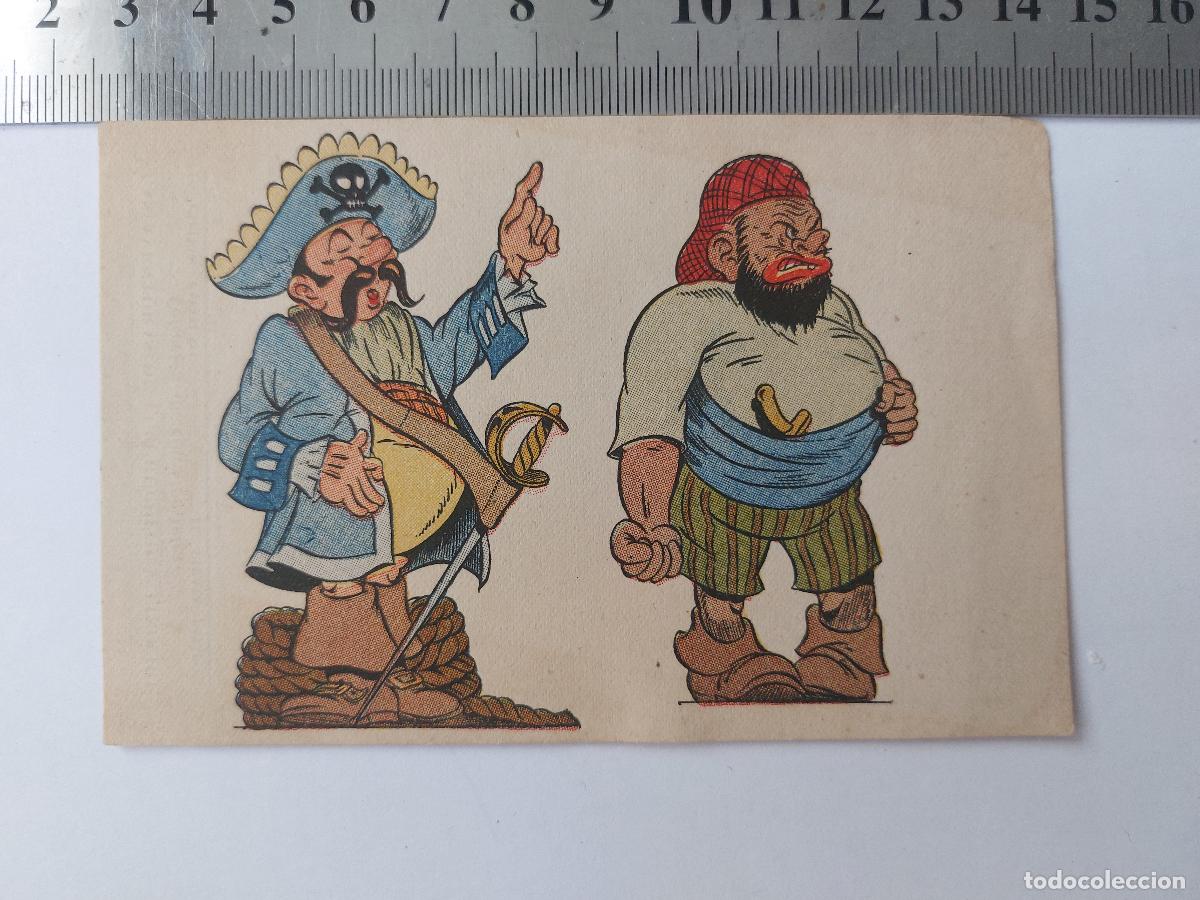 Cine: Cromo de Las Aventuras de Cucuruchito y Pinocho, Capit&aacute;n Patatufo y Patab&oacute;n