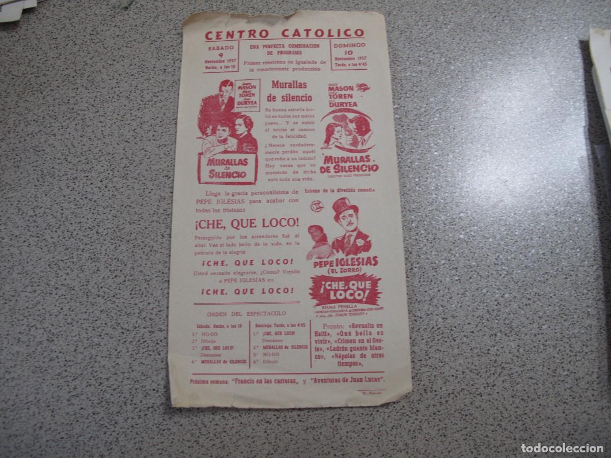 Cine: PROGRAMA DE MANO ORIGINAL EL DE LA FOTO