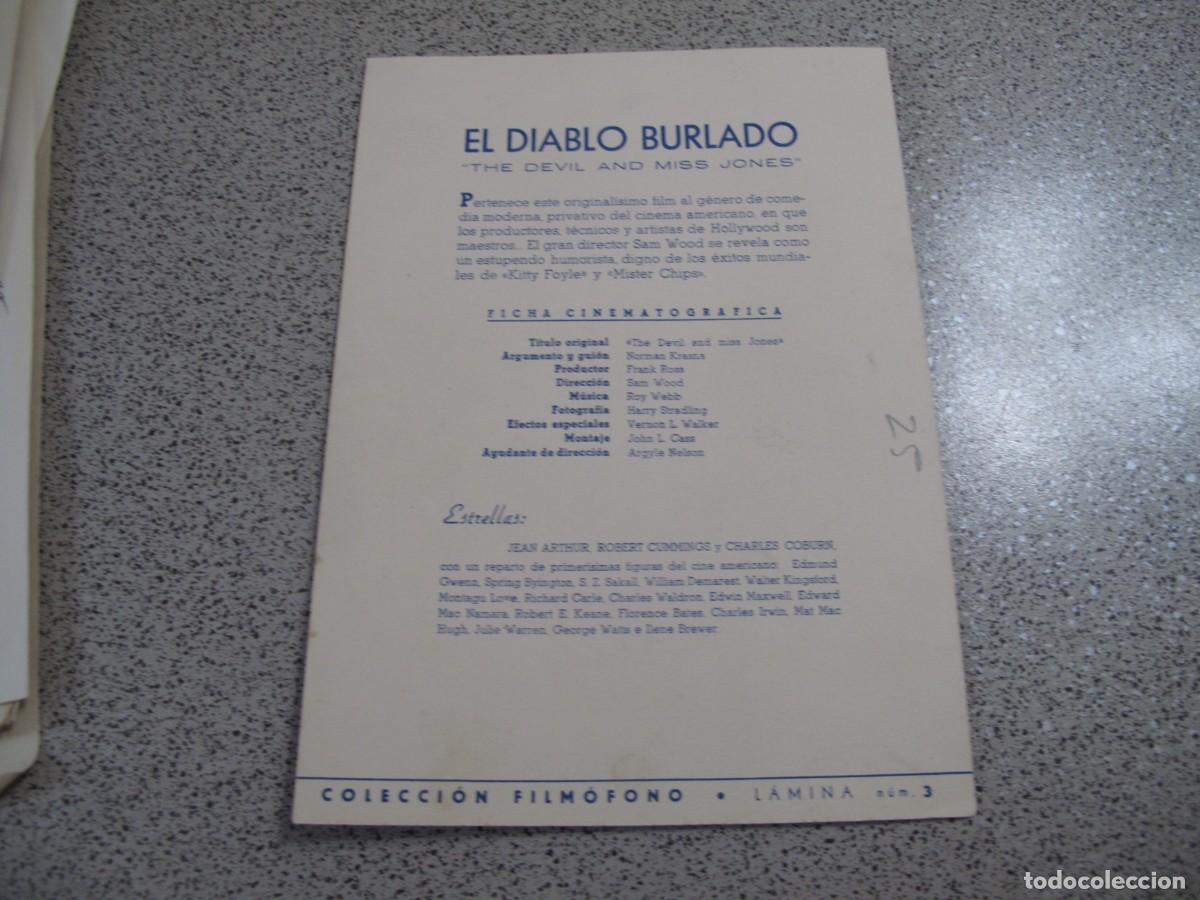 Cine: A20 PROGRAMA DE MANO ORIGINAL EL DE LA FOTO - Foto 2