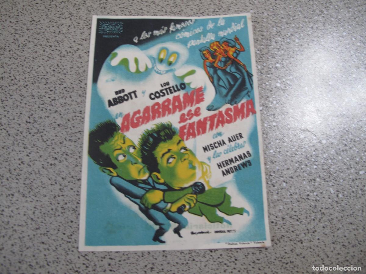 Cine: A47 PROGRAMA DE MANO ORIGINAL EL DE LA FOTO