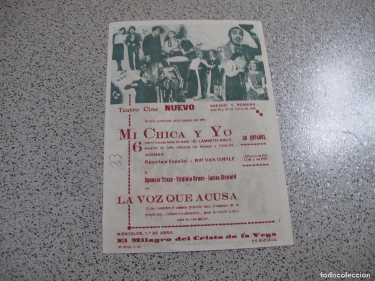 Cine: A48 PROGRAMA DE MANO ORIGINAL EL DE LA FOTO - Foto 2