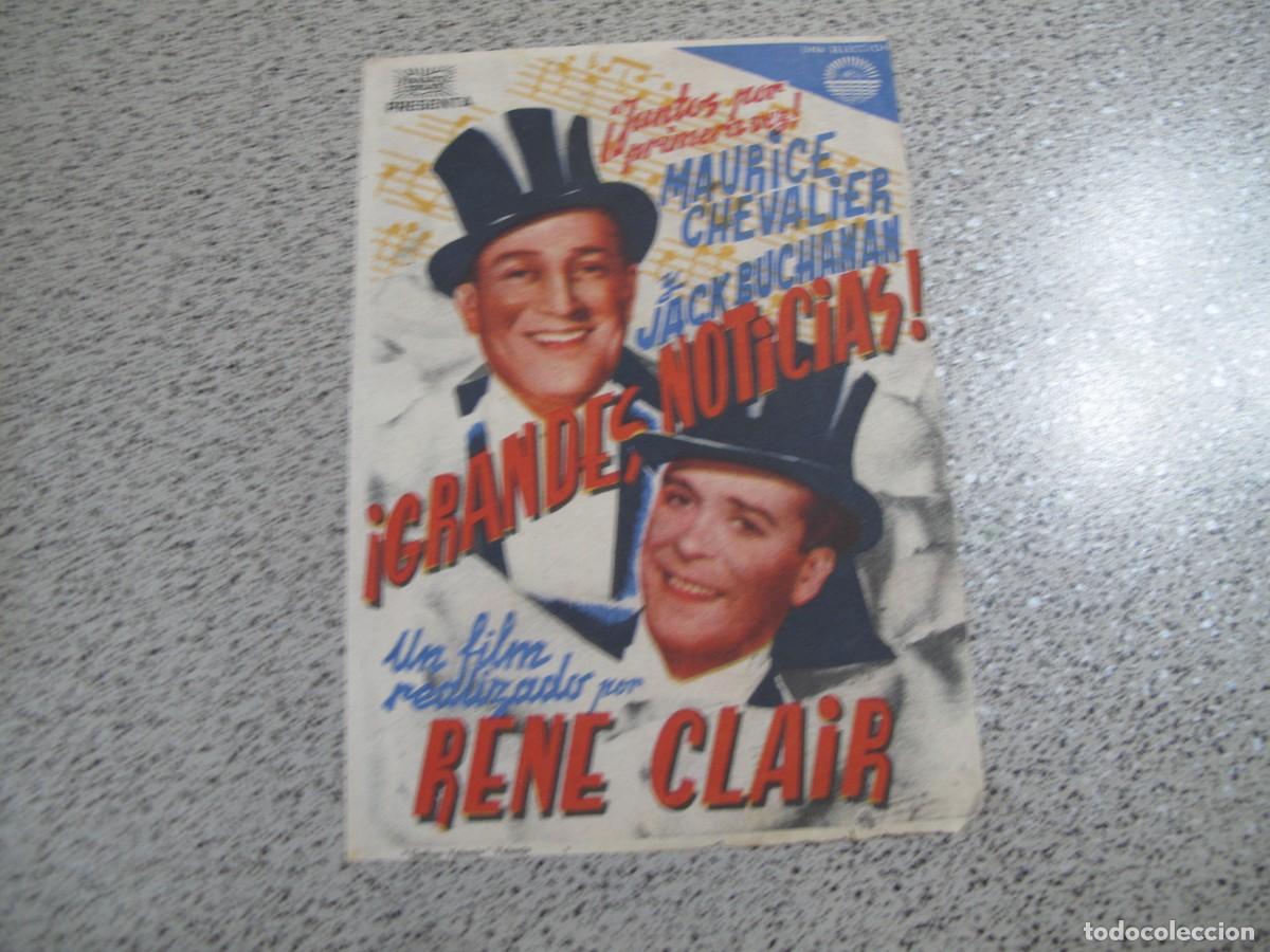 Cine: A55 PROGRAMA DE MANO ORIGINAL EL DE LA FOTO