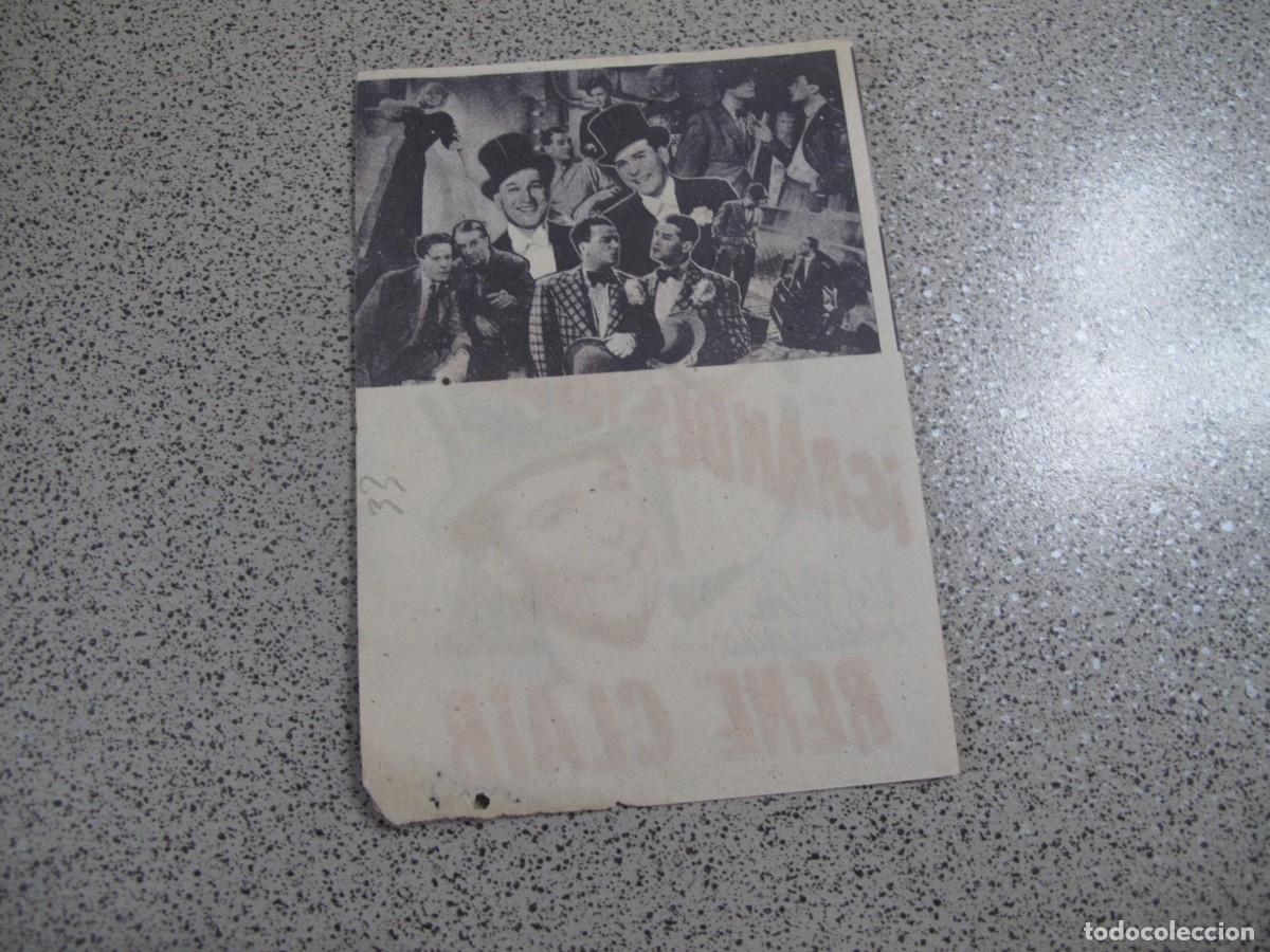 Cine: A55 PROGRAMA DE MANO ORIGINAL EL DE LA FOTO - Foto 2