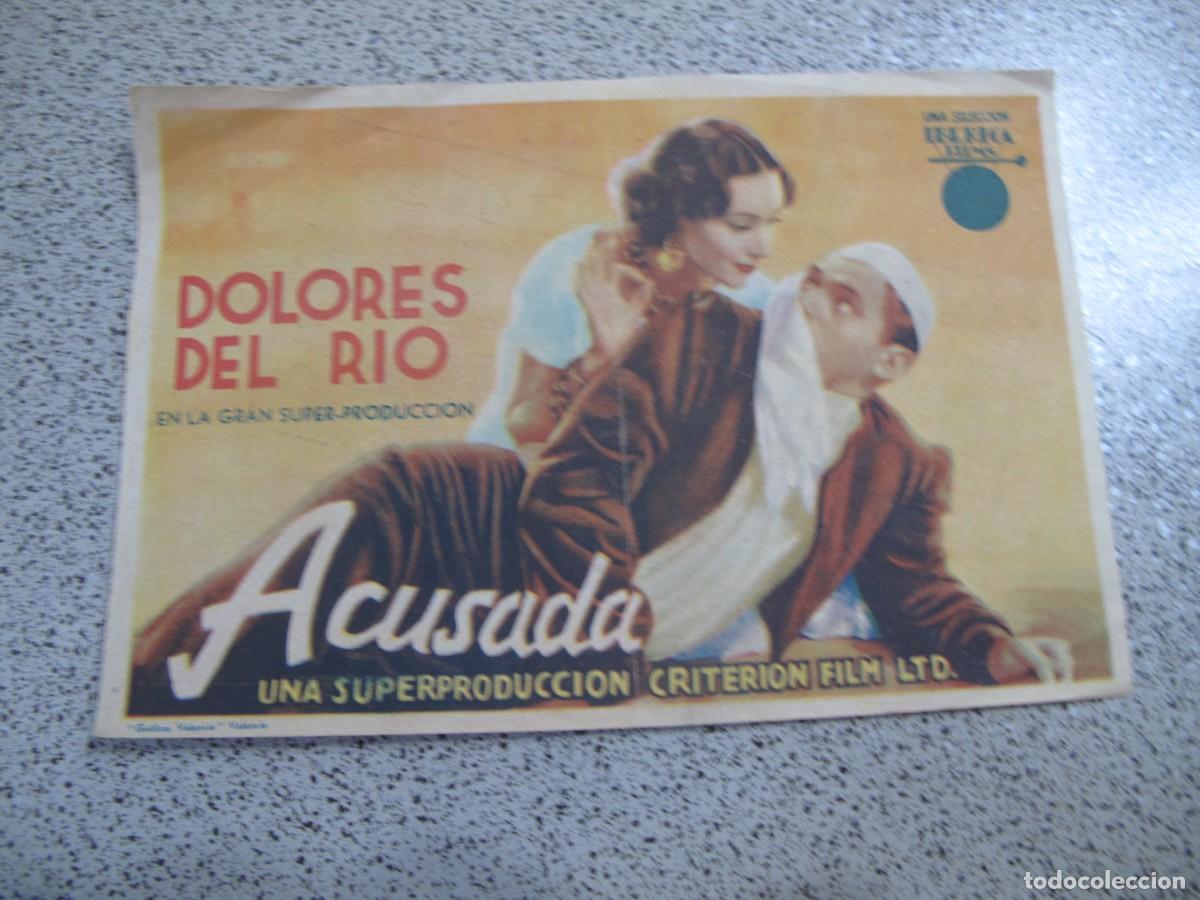 Cine: A59 PROGRAMA DE MANO ORIGINAL EL DE LA FOTO