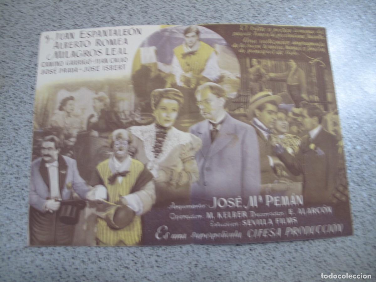Cine: A62 PROGRAMA DE MANO ORIGINAL EL DE LA FOTO - Foto 2