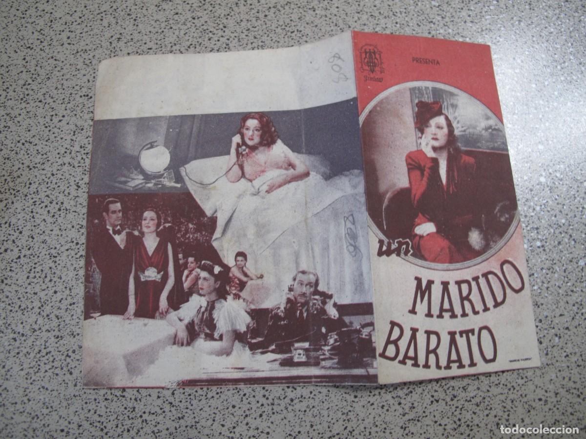 Cine: A67 PROGRAMA DE MANO ORIGINAL EL DE LA FOTO