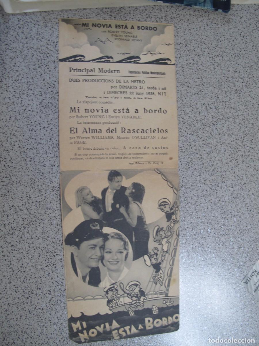 Cine: A70 PROGRAMA DE MANO ORIGINAL EL DE LA FOTO