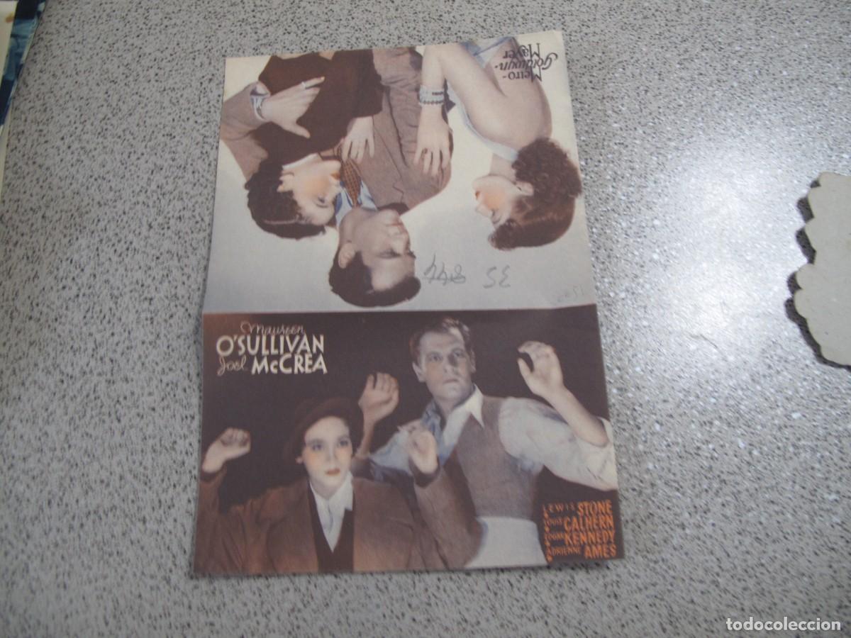 Cine: A75 PROGRAMA DE MANO ORIGINAL EL DE LA FOTO - Foto 2