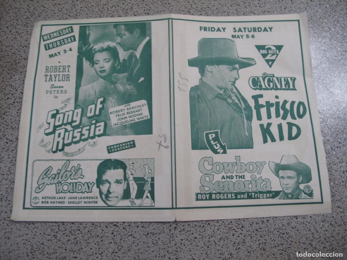 Cine: A76 PROGRAMA DE MANO ORIGINAL EL DE LA FOTO